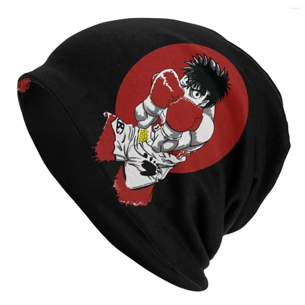 Berets Cool Sport Thin Beanie Caps Hajime no ippo Kbg смешные хлопковые черепа Шапочки Ski мягкие капоты шляпы