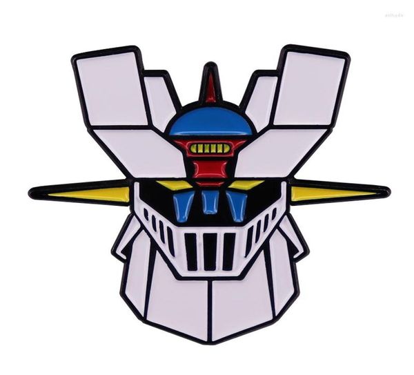 Broches Japão Anime Mazinger Z Pin Broche Broche Devilz Men.