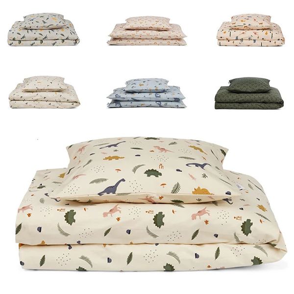 2 pezzi da letto per bambini set da letto per ragazzi adolescenti copripiumini copri cuscinetto di cotone in cotone bandiera bianche