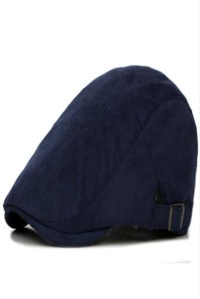 Cappelli da sole della primavera estiva per uomini classici tappeti da giornale occidentale donna in cotone miscela Ivy Caps berretto a bordo piatto Cap5955429