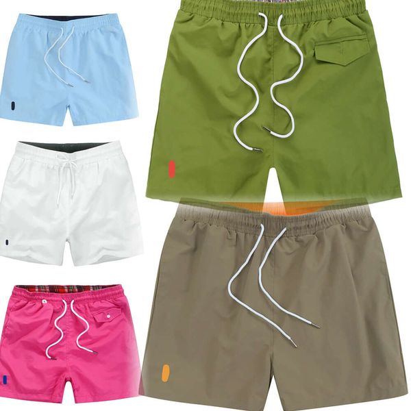 Polo Mens Shorts Designer Shorts für Männer Schwimmen Kurzschlüsse Sommer Neue Polo -Shorts für Herren Viertel Geschwindigkeit Trocknen Sport Trend Feste Farbe Stick f