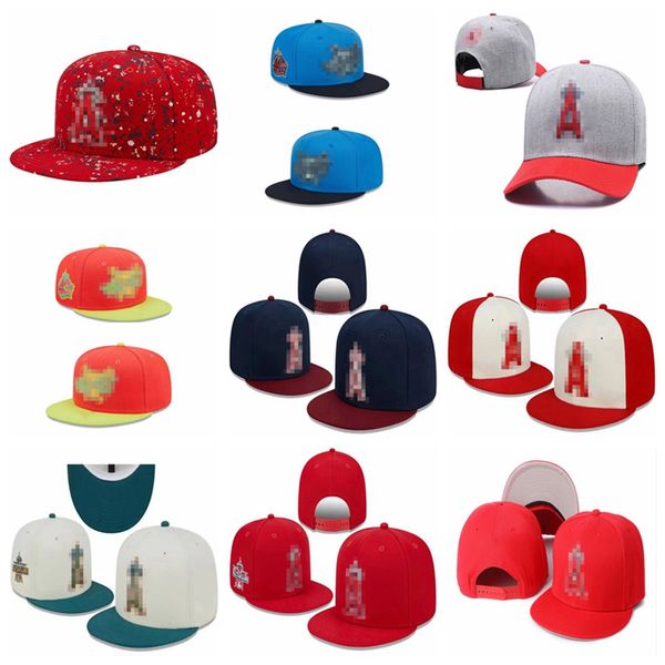 Gorras Angels- A Letter Baseball Caps Man Cap Casquette Men Brand Women Bone Diamond Snapback Cappelli per adulti