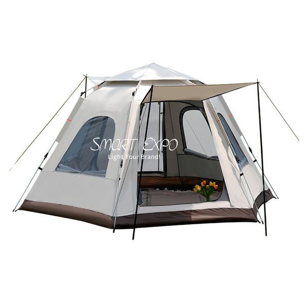 Automatische Geschwindigkeitseröffnung Camping-Zelt tragbares faltbares wasserdichtes Sonnenschutzschild OS03