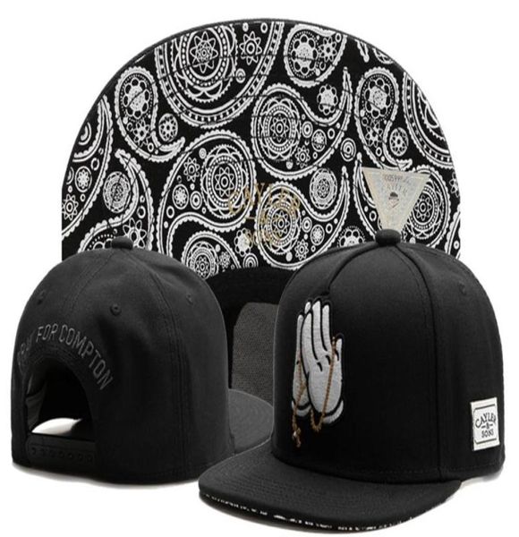 Figli pregare per i cappellini di fiori di anacardi Compton Gorras Bones Donne Cappelli a snapback regolabili uomini unisex Sports Hiphop6548434