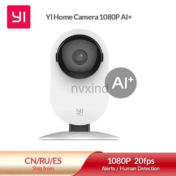 Câmeras IP Yi 1080p Câmera IP IP Câmera de áudio bidirecional de áudio com detecção de movimento Monitoramento de segurança gravação de vídeo D240510