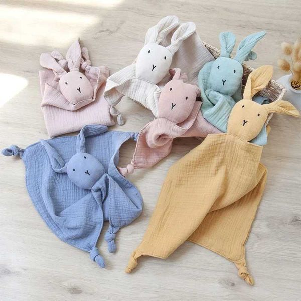 Полотенца халаты мягкие новорожденные детские спальные куклы мультфильм детский сон игрушка успокаивает полотенце полотенца