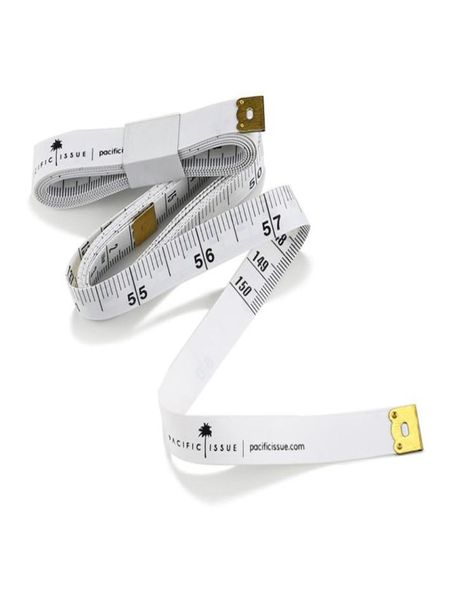Tragbarer weißer Körpermessung Lineal Inch Sewing Schneiderring Sizer Messen weiches Werkzeug 15m Tape1162945
