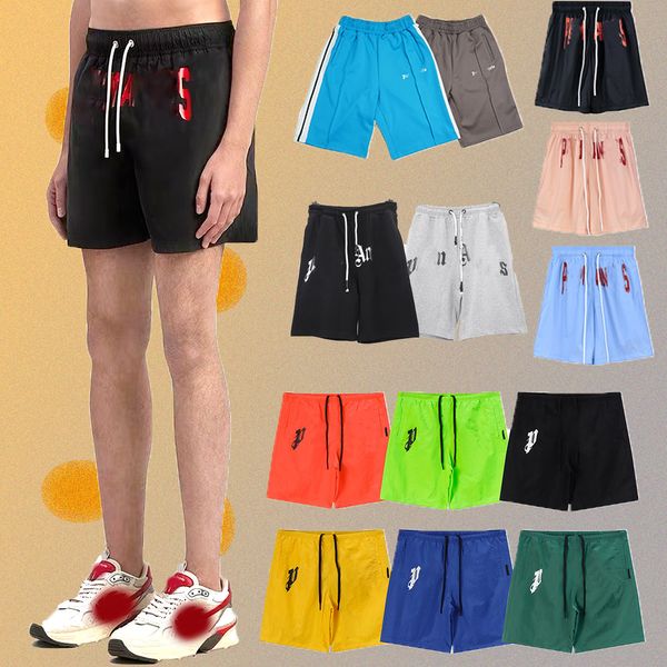 Shorts Palms Herren Damen Designer Kurzhose Buchstabe Druck Sommer Beach Kleidungsstreifen Gurtgebiete Casual Fünf-Punkte-Kleidung Winkel Shorts Schwimmen