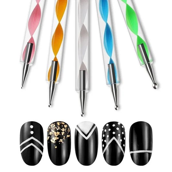 Hot Sale Nagelbürste Stift Set Light Therapie Stift Zeichnungslinie Stift