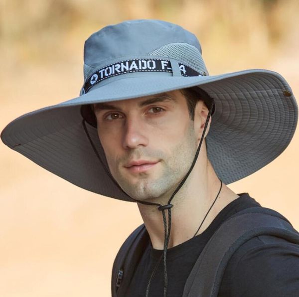 Cappelli a secchio camuffato di moda jungle camo pescatore con cappello da sole in bordo panama safari boonie cappello da sole pesca da campeggio c5857237