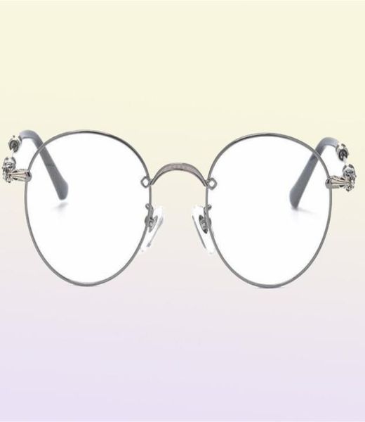 Designerin CH Sonnenbrillen Rahmen Herzen Herren Herren neue Runde Myopie Brille Mode ausgestattete Chromes Frauen Luxuskreuz Brille Rahmen Top 3572053