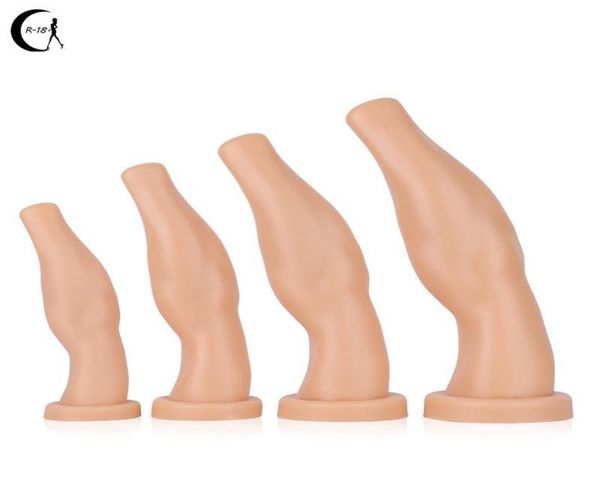 Analspielzeug extrem riesige Palm Dildo Super Large Hand Arm Dildos realistischer Phallus Sex Weicher Schwanz Big Plug Penis für Frauen5119435