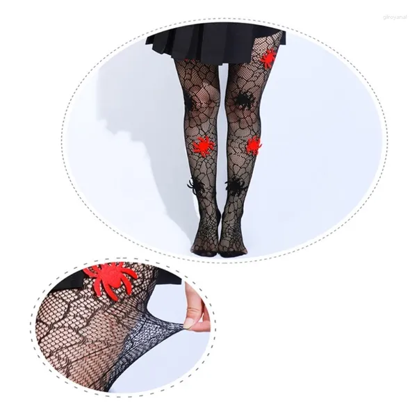 Женские носки Halloween The Fishlate The Comsplay Party Sexy Seever Coubweb Black Pantyhose