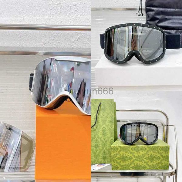 Moda Womens Designer Ski Goggles Mens Óculos de sol esportivos UV400 Óculos de proteção para homens Manu Facturers Especial por atacado com caixa verde pf056