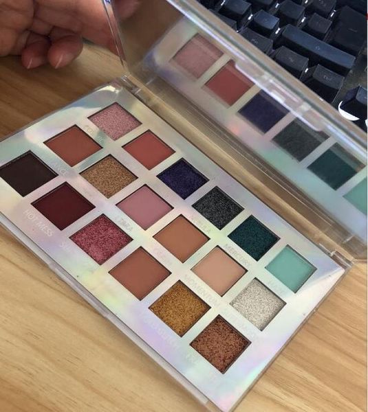 Palette ombreggiata per gli occhi di bellezza più recente 18 colori bling bling trucco palette di ombretto in polvere per donne cosmetiche Drop1726745