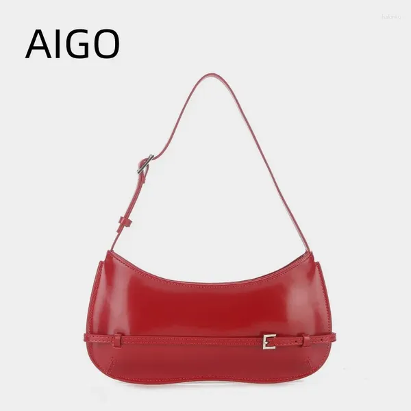 BOTE DELLA TURA AIGO DESIGN FRANCE DESIGN PIELLA PELLE PER LETTA DONNE DONNE PERTINE DELLA ENTENZA DELLA GUIDA ROSSA ROSSO BASSO DI MADURA FASCIALE HASSEGGIO