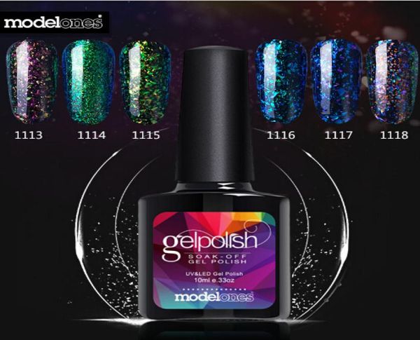 O mais novo 10ml Chameleon Galaxy UV UNIL Gel Polish Diy Glitter Unh Nail Art LED Polish UV LED LEDINS LEÍCIAS ANIFICADAS