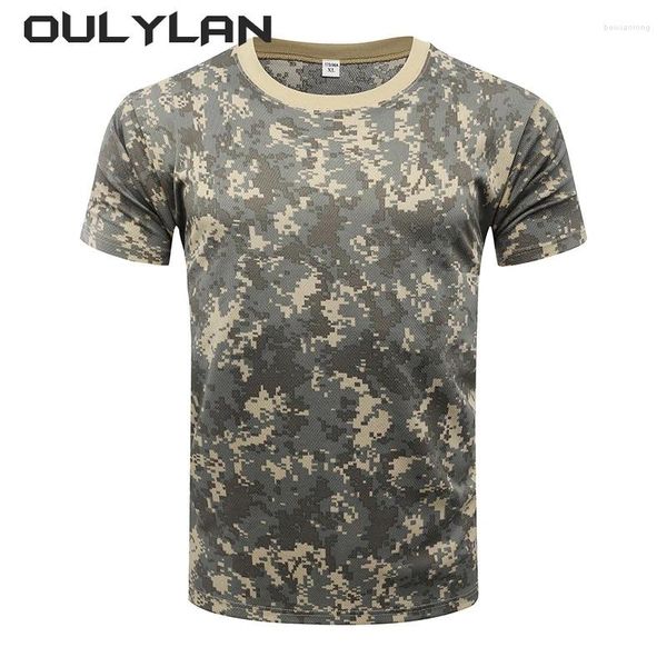 Jackets masculinos Camuflagem Camuflagem ao ar livre Tactical Roupas curtas T-shirt Summer Summer Secy Store Sports Fitness Training