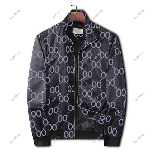 Fashion Mens Designer Brands Jacket Luxury Italia di alta qualità Sport con cappuccio Sports a vento casual con cerniera Casualmente Lettere di stampa di alta qualità Abbigliamento asiatico M-3xl