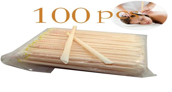 100pcs Ohrreiniger Easr Candle Bienenwachs Gutes Produkt Hopi Ohr Wachs Indische Konzern Duftreinigung Ohr -Ohr -Wachs -Entfernung Tool123477644