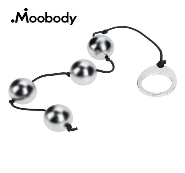 4 BEID METAL METAL KEGEL Ball Vagina Excerciser Pussy Muscle Strenking Trainer Love Ball Sex Toy para mulheres Ben Wa Ball Butt Plug Y1944094