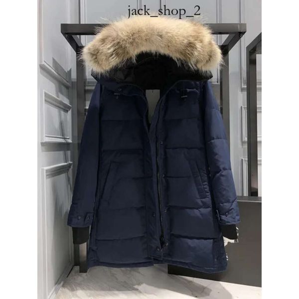 Designer kanadische Männer und Frauen Down Parkas Jackets Winter Arbeitskleidung Jacke Outdoor verdickte Mode warm hält Paar Live -Rundfunk Goode Goosen 309