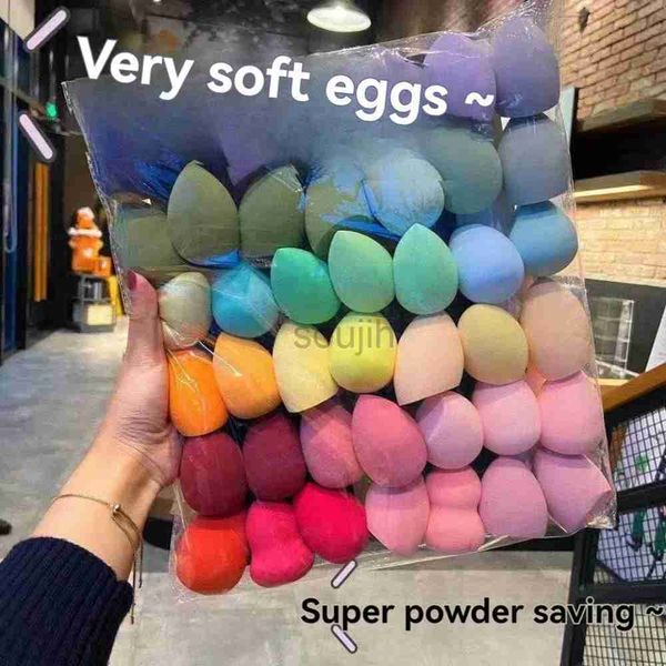 Make -up -Werkzeuge super weiches Schönheit Ei mit mehreren Farben zur Auswahl aus nassen trockenen Puff exquisit
