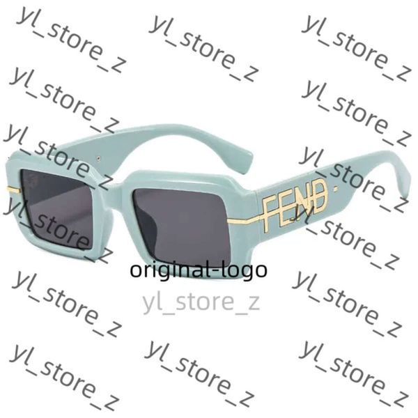 Óculos de sol de designers de designer de Fendisunguses para homens e mulheres New Fashion Box Internet Celebrity Sunglasses Letter FD Glasses Endin Glass 24SS Summer Spring 3806