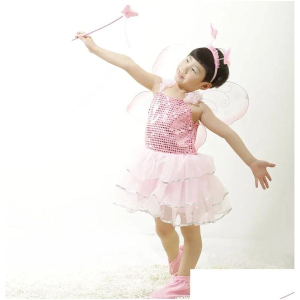 Dancewear Childrens Drama Cute Pequenos Animais Vermelhos Ladybird Pink Bactérias gatos Mostrar trajes Drop Deliver