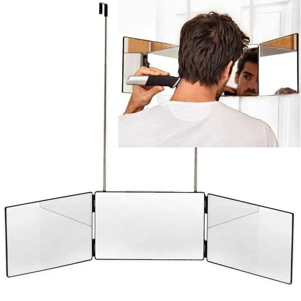 Компактные зеркала Прочные 360 градусов в три раза зеркало с широким применением косметики Q240509