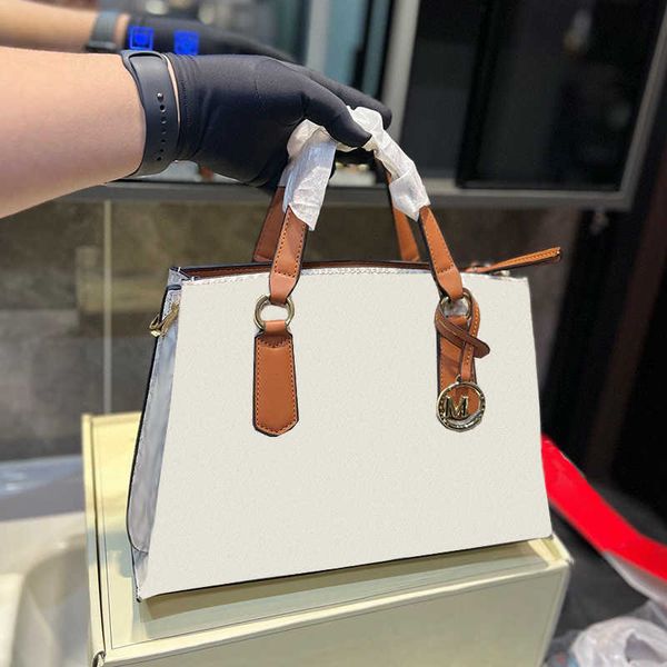 Tasarımcı Çanta Moda Omuz Çantaları Lüks Çantalar Çanak Çantalar Crossbody Kadınlar Çapraz Beyaz Deri Çanta Tote Çanta Cüzdan Mick Bag