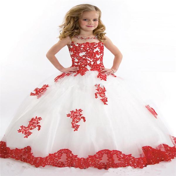 Nuovo abito da ballo di design Net Baby Girl Birthday Party Christmas Princess Dresses Children Girl Party Dresses Flower Girl Dresses 268A