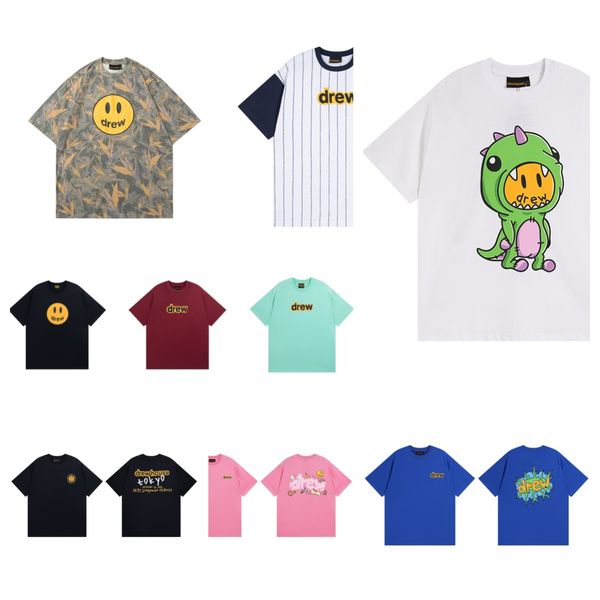 Kostenloser Versand American Street Brand Smiley Gesichtsbriefe Kurzärärmelte Paar