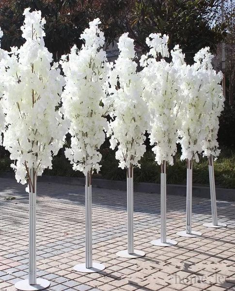 15m 5 pés altura de altura branca Artificial Blossom Tree Tree Roman Column Leads para Wedding Mall Open Props6819095