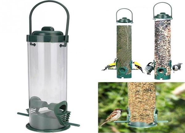 Classic Squirrel Buster Bird Eighder Premium in plastica dura per uccelli per uccelli esterni con appendiabiti in acciaio resistente alle intemperie e resistenti all'acqua4309730 4309730