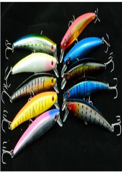 10pcs 112 cm Makrele Kabeljau Bass Minow Fishing Hard Lure Bait09127350