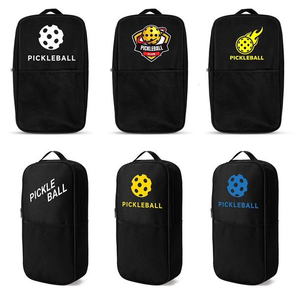 Portabilità Pickleball Paddle Hard Case Bag contiene 2 pale 4 sfere impermeabili di palette per pickleball grande spaziale 240507