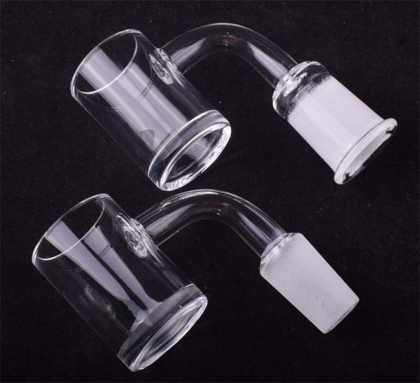 2020 neuer Quarz -Banger mit 25 mm 2 mm dicker abgeschrägter Banger Nagel Domeless Quartz Good Joint Nails9027647