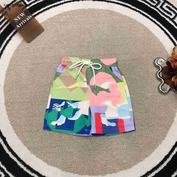 Neues Baby Badeanzug Farbe Spleißen Kinder Beachhose Sommer Kinder Schwimmstämme Größe 100-150 cm Kinder Designer Kleidung Jungen Schwimmstämme 24may