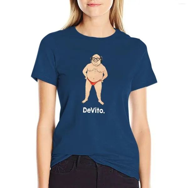 Frauen Polos Danny Devito in Little Red Speedos T-Shirt Kurzarm Tee Lady Kleidung lustige Frauen