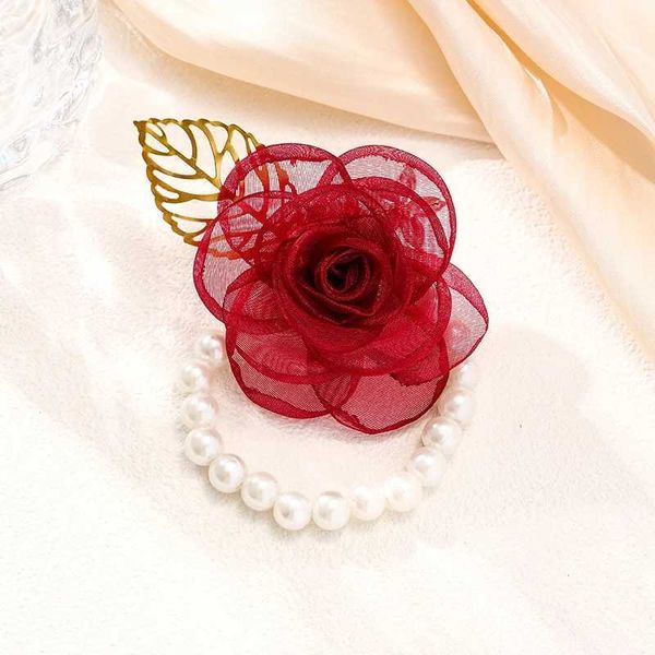 Bracelets de casamento Casamento Bridal Wrist Flower Bracelet Photography Ornamentos