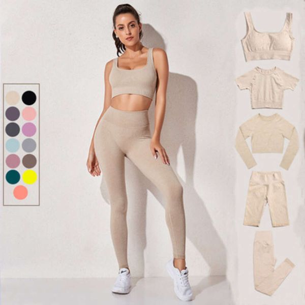 Lu allineare set 70% su 5 pezzi SE 2/3/5 Piece senza fluide palestra senza fluido stile a costine da yoga lounge set Lemon Ll Gym Sport Running Running