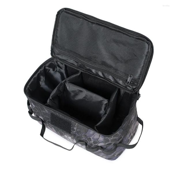 Bolsas de armazenamento Saco de tanque de gás de acampamento Scratch Scration Batilhear panela de panela de panela de grande capacidade para piquenique para caminhada ao ar livre