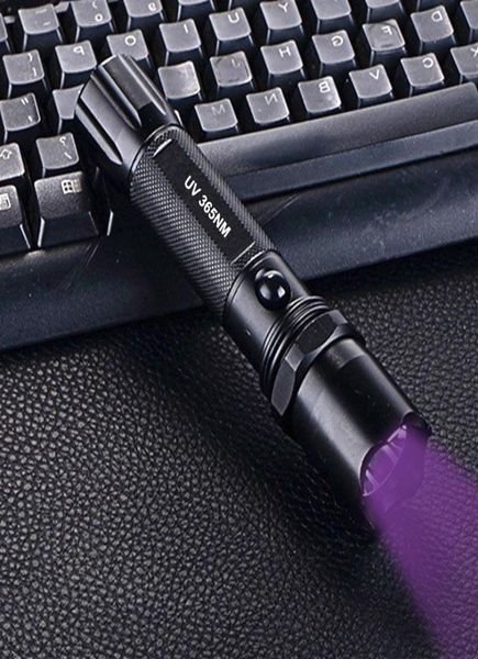 Taschenlampen Taschenlampen TMWT hohe Qualität 2Pack 365nm UV wiederaufladbare ultraviolette Laterne 395 nm Schwarzer Licht Torch für Jade Amber DETEC8862991