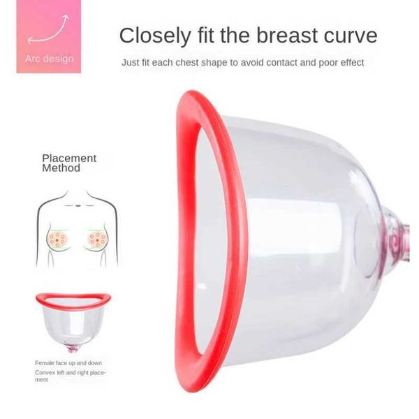 Büste Enhancer Electric Breast Enhancement Tool Massage Künstliches Produkt schlagende Milch aufrechte Doppelbecher Q240509