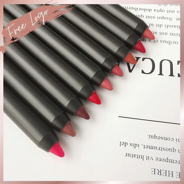 Großhandel creme Lip Liner Custom Machen Sie Ihre eigene Marke Cosmetics Private Label Make -up Lippenstift Pigment wasserdicht freundlich 240506