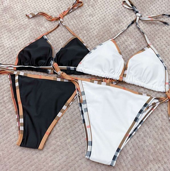 Bikini Tasarımcı Mayo Kadınları Yüzme Seksi Mayo Kadınlar Banyo Simey Suit Bikinis Seks Düşük Bel Moda Üçgen Baskılı Desen Partileri Sets2