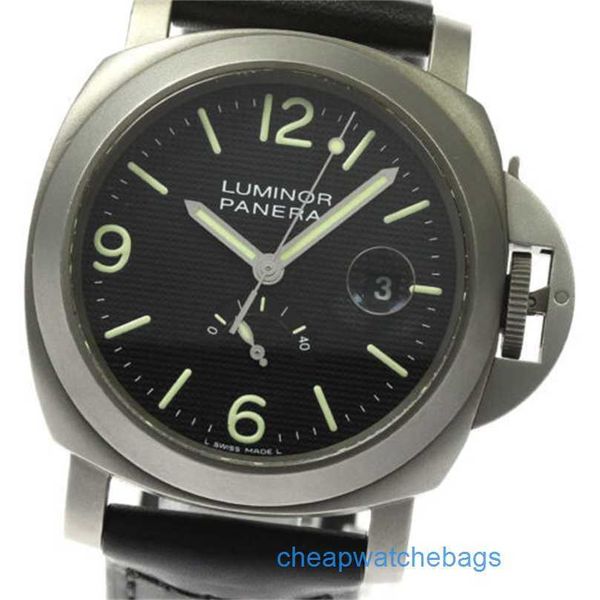 Orologi da polso di lusso panerei orologi sottomissibili cronografo meccanico cronografo panerai luminors power riserve pam00028 limite globale di 1000 unità 8086 1c3v