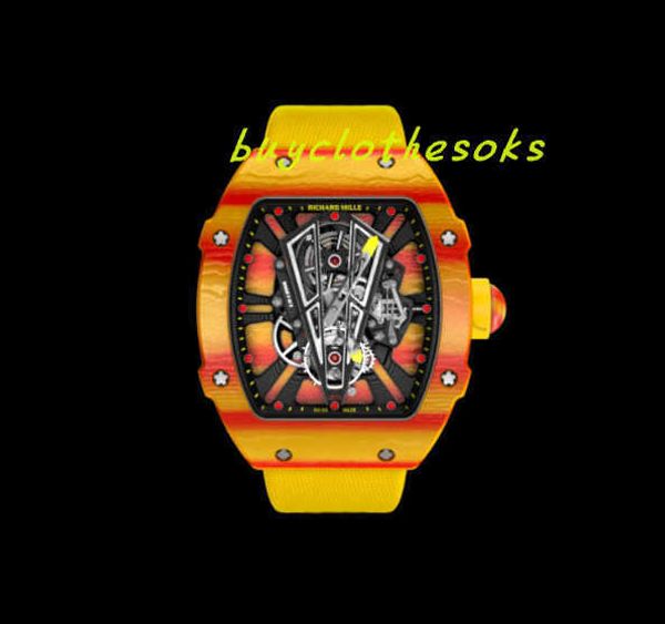 Armbandwatch Designer Luxus Uhr Klassiker limitiertes RM 27-03Rafael Nadal Tourbillon Sports Mechanical Watch