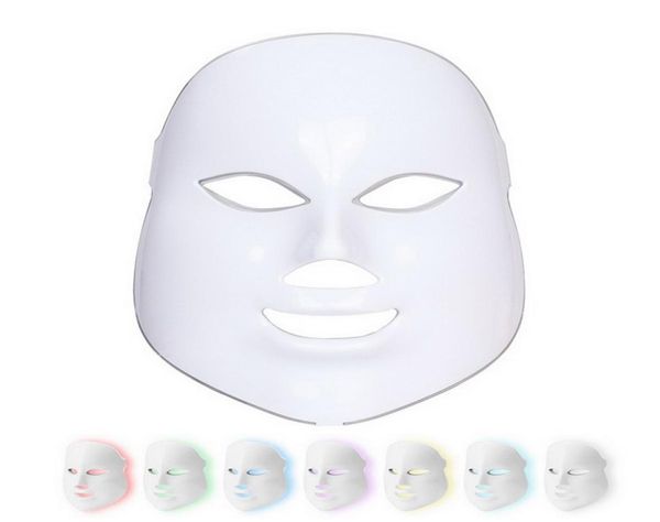 7 LED Light Facial Mask Pdt Pon Therapy Podynamic per il ringiovanimento della pelle del corpo Rimozione dell'acne99905601